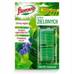 FLOROVIT Pałeczki nawozowe do roślin zielonych 20s