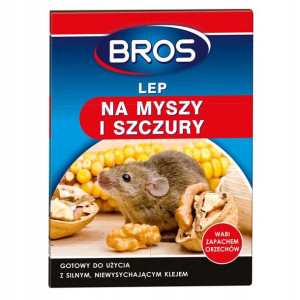 Bros Lep na myszy i szczury bezpieczny Pułapka 1sz