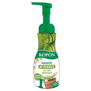 BIOPON Nawóz w piance do roślin zielonych 250 ml
