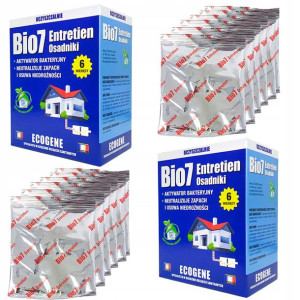 Bio7 Bakterie Entretien Osadniki Ecogene 12 sasz.