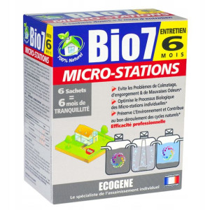 Bio7 Entretien Microstations Bakterie Tlen 6 mies.