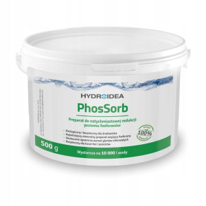 Hydroidea PhosSorb Wiąże Fosforany Usuwa Glony 0,5