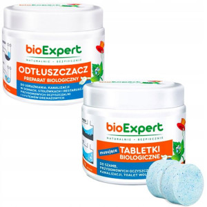 Tabletki biologiczne bioExpert 12 s + Odtłuszczacz