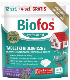 Biofos Tabletki Biologiczne Do Szamba Bakterie
