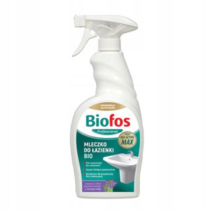 Biofos Bio mleczko do łazienki bezpieczne 750 ml