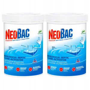 NEOBAC 1,2 kg BAKTERIE do SZAMBA na cały ROK