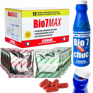 Bio 7 MAX 2kg do Oczyszczalni starter CHOC ROZRUCH