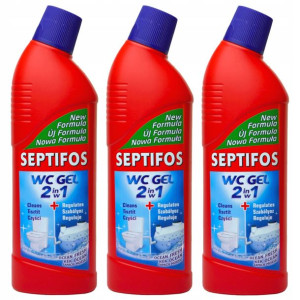 Septifos Bio Żel WC 2w1 do eko szamba 3 szt
