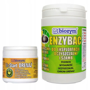 BAKTERIE startowe BIOSTART DRENAŻ + ENZYBAC 1 kg