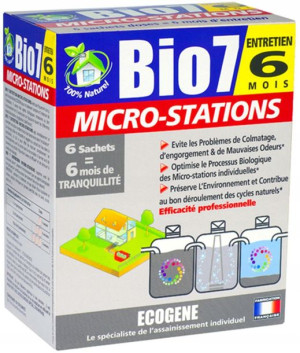 Bio 7 ENTRETIEN Microstation Bakterie TLENOWE Bio7
