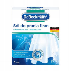 DR BECKMANN Sól do prania FIRAN w saszetkach 3x40