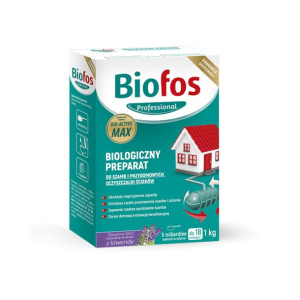 BIOFOS BAKTERIE proszek do SZAMBA i ŚCIEKÓW 1 kg