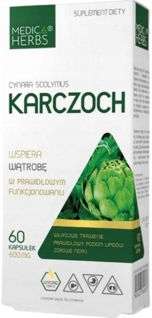 ARTICHOKE Wyciąg z karczocha ODCHUDZANIE KARCZOCH