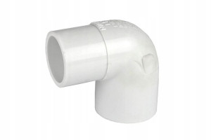 Kolano Nyplowe Pvc-u 1/2'' 90st. Klejone Nibco