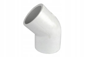 Kolano Pvc-u 3/4'' 45st. Klejone Nibco