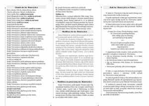 Litania i Modlitwy do Św. Wawrzyńca (25 szt)