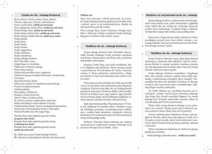 Litania i Modlitwy do Św. Jadwigi Królowej (25 szt)