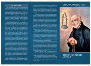 Litania i Modlitwy do Św. Ignacego Loyola (25 szt)