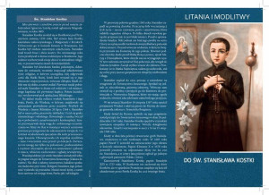Litania i Modlitwy do Św. Stanisława Kostki (25 szt)