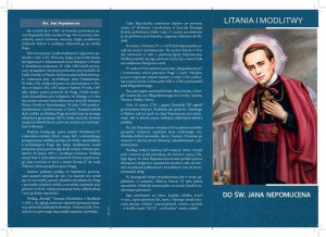 Litania i Modlitwy do Św. Jan Nepomucen (25 szt)