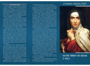 Litania i Modlitwy do Św. Teresy od Jezusa (25 szt)