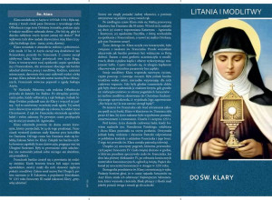 Litania i Modlitwy do Św. Klary (25 szt)