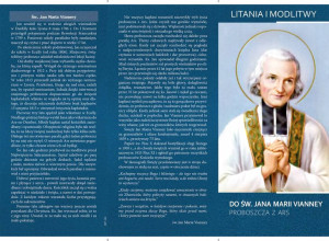 Litania i Modlitwy do Św. Jana Maria Vianney (25 szt)