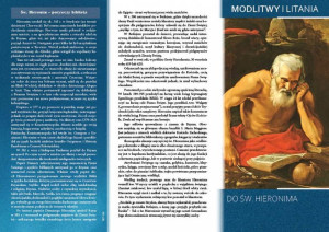 Litania i Modlitwy do Św. Hieronima (25 szt)