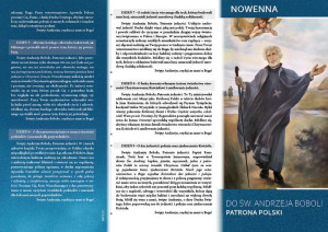 Nowenna do Św. Andrzeja Boboli (25 szt)