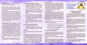 Folderek - Przygotowanie do sakramentu pojednania dla dorosłych (25 szt)