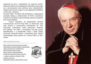 Folderek - Kardynał Stefan Wysyzyński (25 szt)