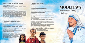 Folderek - Nowenna do Świętej Matki Teresy z Kalkuty (25 szt)