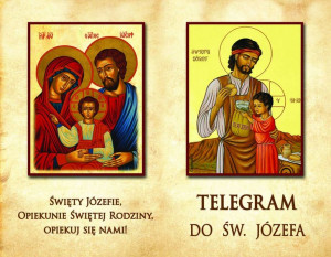 Folderek - Telegram do Świętego Józefa (100 szt)