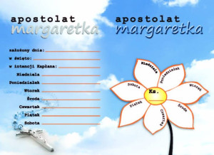 Folderek - Apostolat margaretka (25 szt)