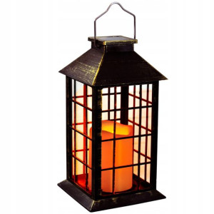 Lampa Lampka Solarna Ogrodowa Latarenka 27cm