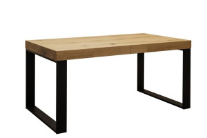 Designerski Stół SJ51 140/80 +40 cm, styl loft industrialny