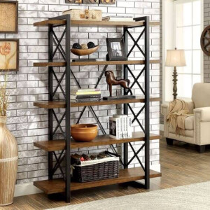 REGAŁ REDFERN 200/150 cm Loft Industrial