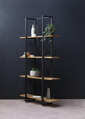 REGAŁ SIERRA 90/200 cm Loft Industrial