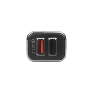 Ładowarka samochodowa Uniwersalna 2xUSB QC
