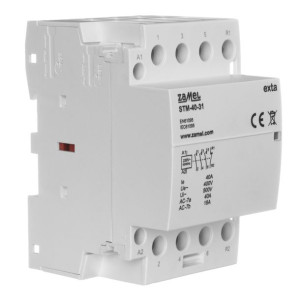 Stycznik modułowy 230V  40A STM-40-31 3NO 1 NC EXTA ZAMEL