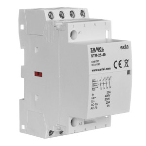 Stycznik modułowy 230V  25A STM-25-40 4NO EXTA ZAMEL