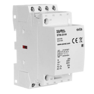 Stycznik modułowy 230V  25A STM-25-04 4NC EXTA ZAMEL