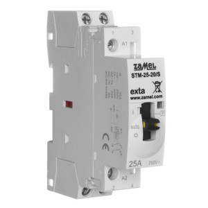 Stycznik modułowy 230V  25A STM-25-20/S 2NO EXTA ZAMEL