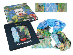 szal c. monet spacer po klifie w pourville carmani
