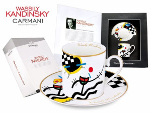 kpl. filiżanka ze spodkiem wassily kandinsky