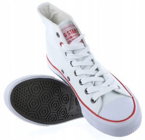 Damskie Trampki Big Star T274026 101 Biały 39