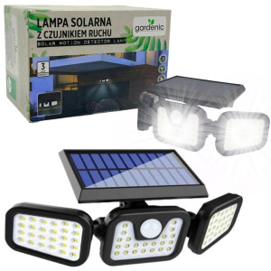 Naświetlacz Solarny Z Czujnikiem Ruchu Gardenic