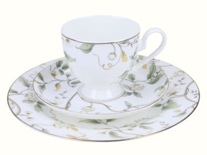 Elegancka filiżanka do kawy ze spodkiem