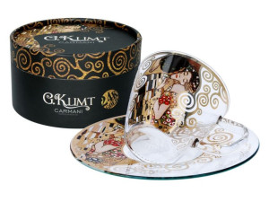 filiżanka espresso g. klimt. pocałunek carmani