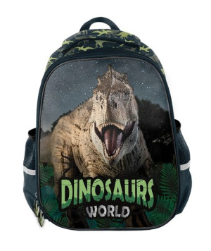Tornister plecak szkolny T-Rex Dinozaur Dino 1-3k. Paso